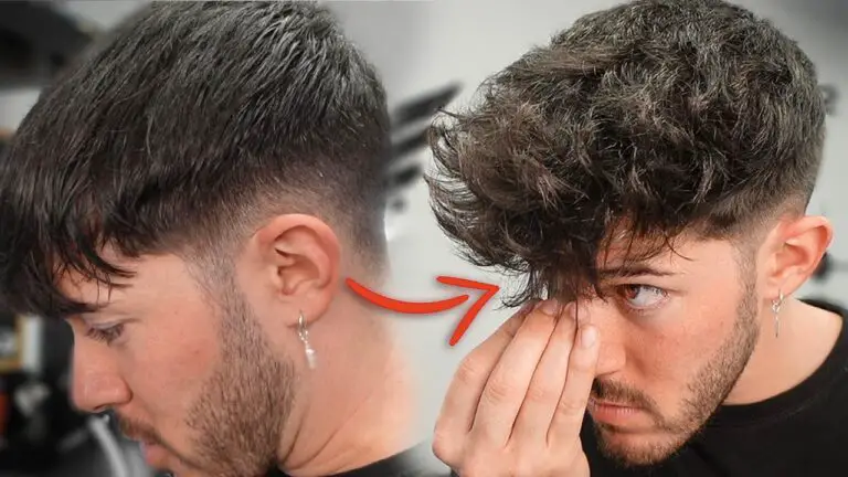 Como hacer rulos en pelo corto hombre